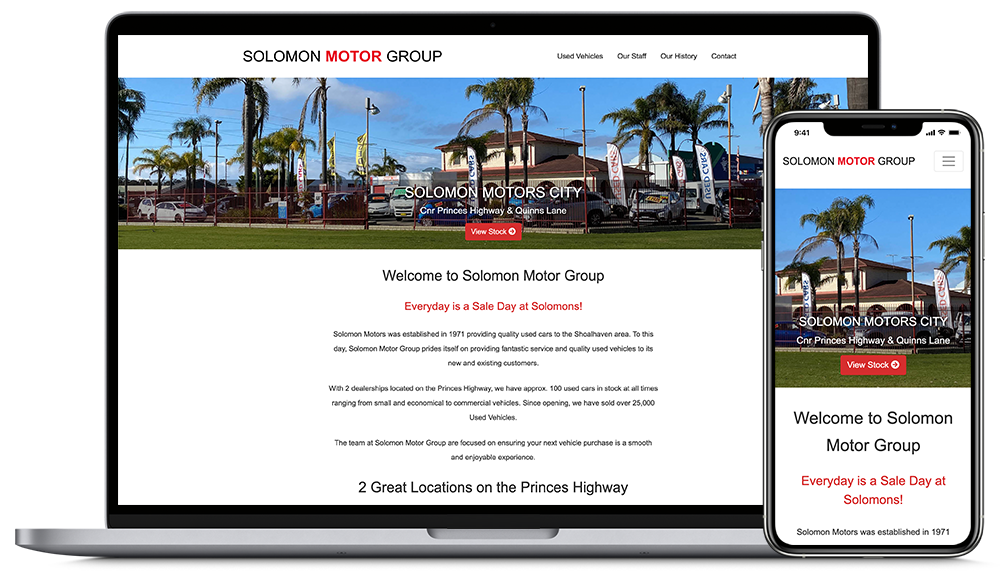 Work - Solomon Motor Group